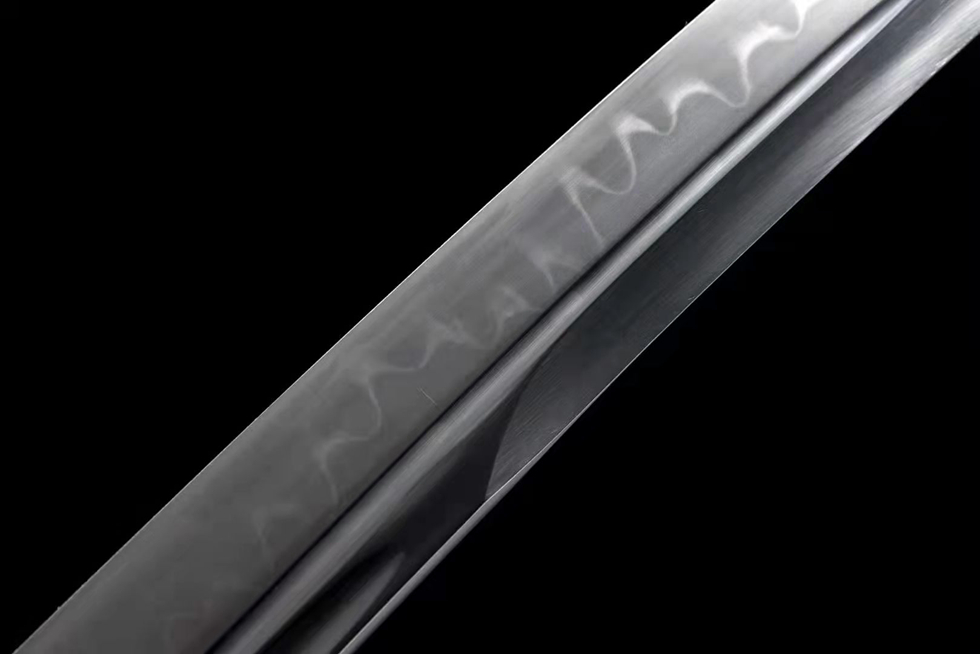 Samurai Sword/Katana 12 Inch T10 Burnt Blade Pear Wood | 55 cm / 21.65 inch | High Quality T10 Burnt Blade - Image 10