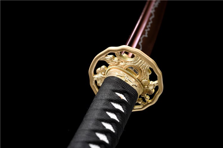 High-Performance Manganese Steel Katana 'Rose Dream' | 103cm / 40.55inch | Manganese Steel - Image 12