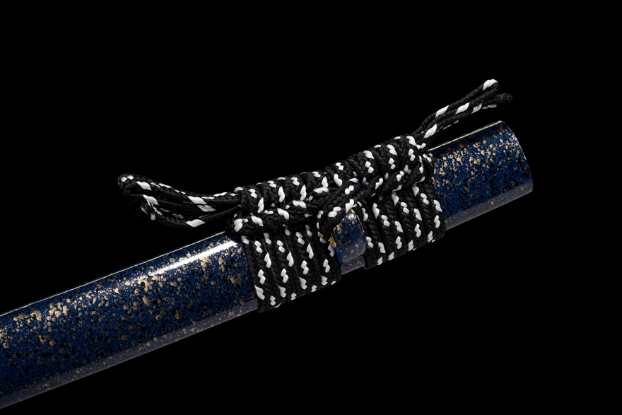 Blue Radiance Extended Samurai Sword/Katana | 122cm / 48.03inch | High Carbon Steel with Clay Tempered Edge - Image 6
