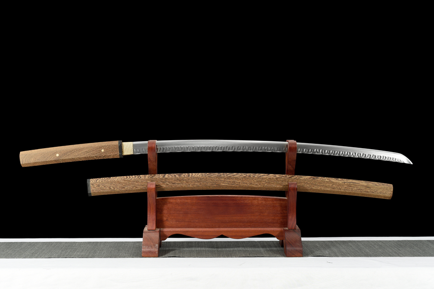 Katana Samurai Sword "Octagonal Hammer Pattern Iaido Sword" | 103cm / 40.55inch | Patterned steel through repeated tempering - Image 5