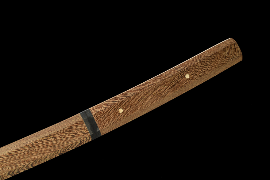 Katana Samurai Sword "Octagonal Hammer Pattern Iaido Sword" | 103cm / 40.55inch | Patterned steel through repeated tempering - Image 6