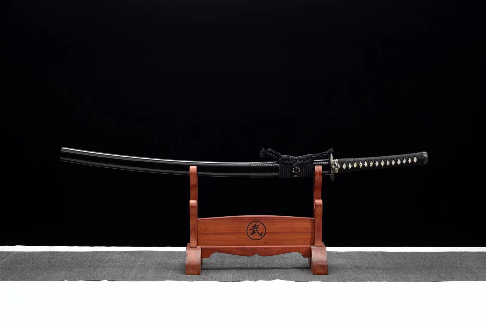 Handmade Katana T10 Burnt Blade 'Dragon King' | 103cm / 40.55inch | T10 Steel - Image 2