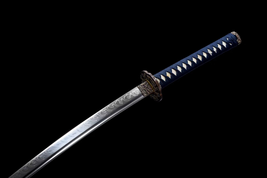 Samurai Sword/Katana T10 Burnt Blade 'Blossoms in Full Bloom' | 103cm / 40.55inch | T10 Steel - Image 10