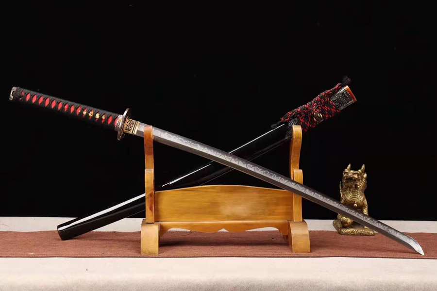Samurai Sword/Katana: The Warrior's Long Lance | 102cm / 40.16inch | Tool Steel, Heat Treated and Polished - Image 5