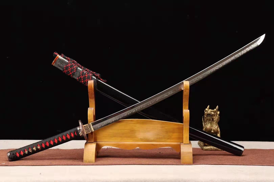 Samurai Sword/Katana: The Warrior's Long Lance | 102cm / 40.16inch | Tool Steel, Heat Treated and Polished - Image 7