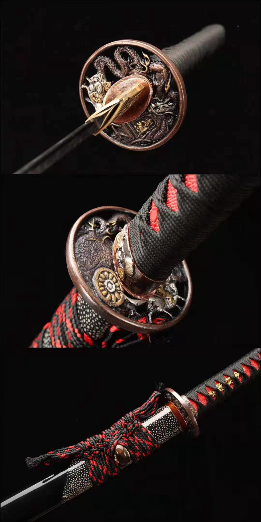 Samurai Sword/Katana: The Warrior's Long Lance | 102cm / 40.16inch | Tool Steel, Heat Treated and Polished - Image 8