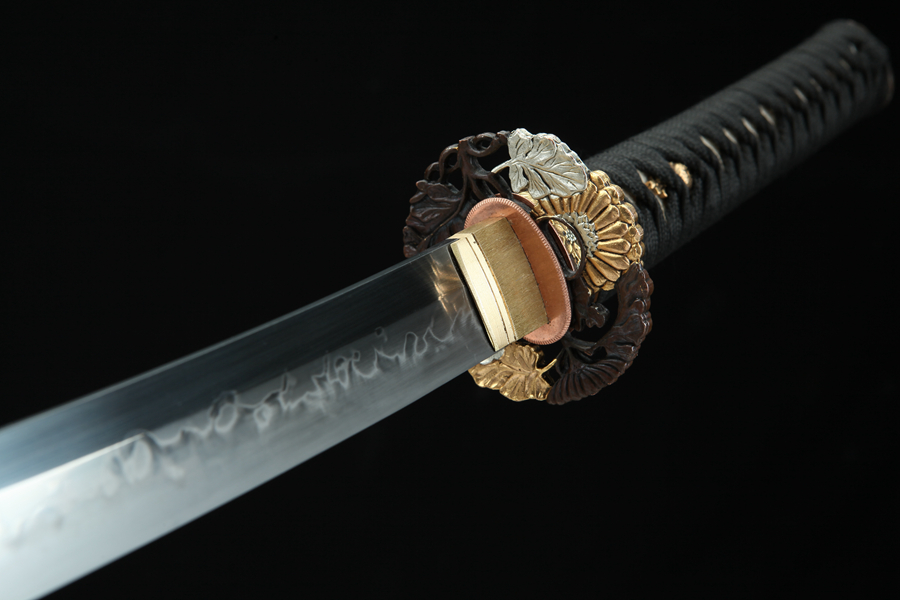 Samurai Sword/Katana with T10 Burnt Blade | n/a | T10 Burnt Blade - Image 11