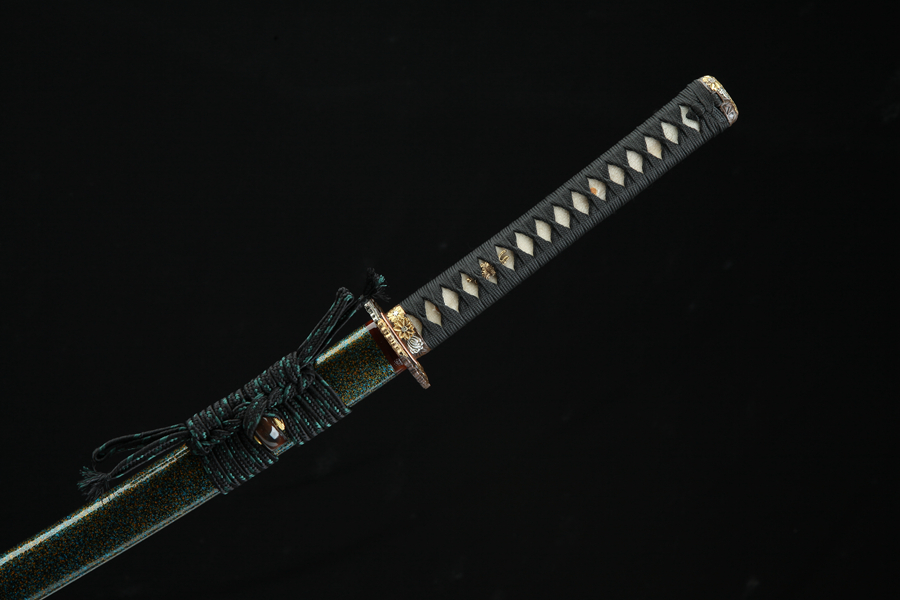 Samurai Sword/Katana with T10 Burnt Blade | n/a | T10 Burnt Blade - Image 7