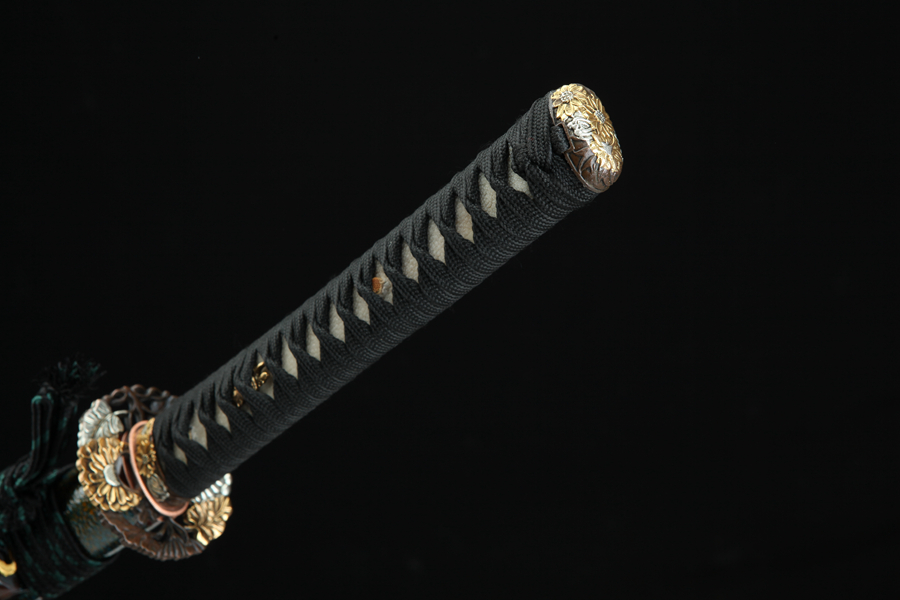 Samurai Sword/Katana with T10 Burnt Blade | n/a | T10 Burnt Blade - Image 9