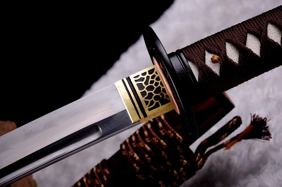 Long Katana/Warrior Sword | 103cm / 40.55inch | T10 High Carbon Steel + Traditional Hundred-Refined Steel - Image 9