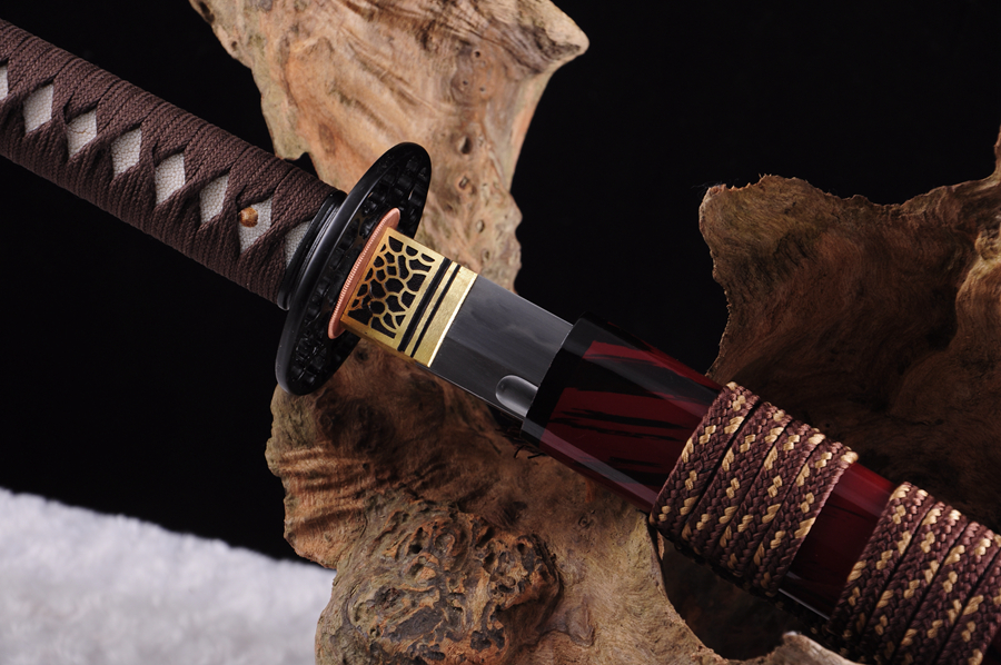Long Katana/Warrior Sword | 103cm / 40.55inch | T10 High Carbon Steel + Traditional Hundred-Refined Steel - Image 10