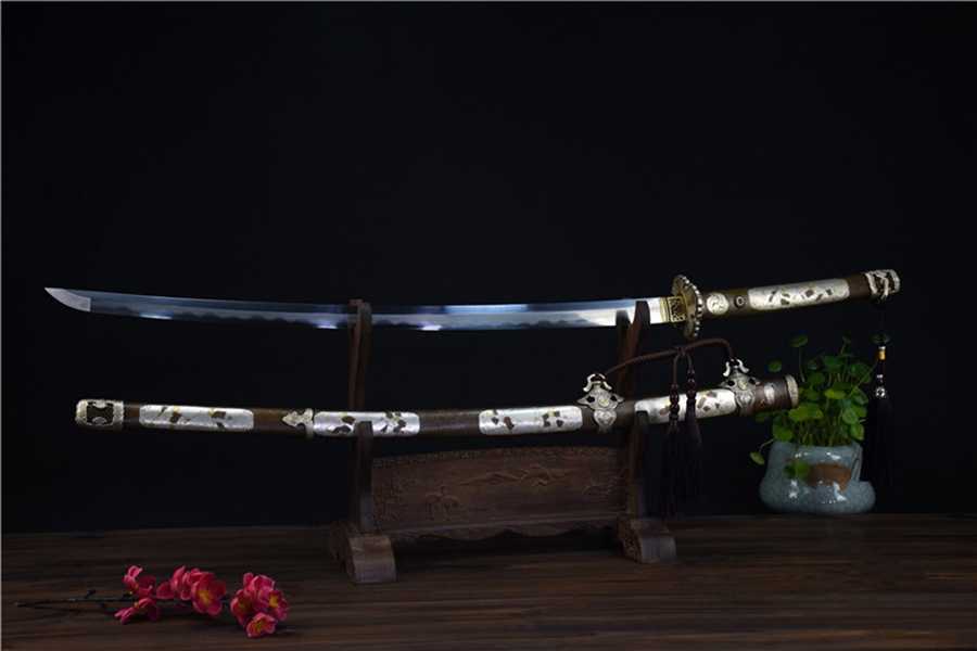 Orient Warrior Katana | 117cm / 46.06inch | Patterned steel