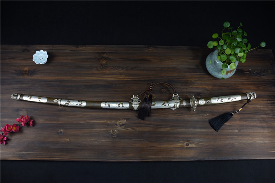 Orient Warrior Katana | 117cm / 46.06inch | Patterned steel - Image 4