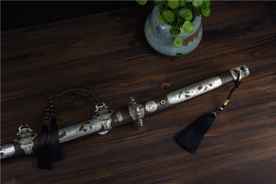 Orient Warrior Katana | 117cm / 46.06inch | Patterned steel - Image 6