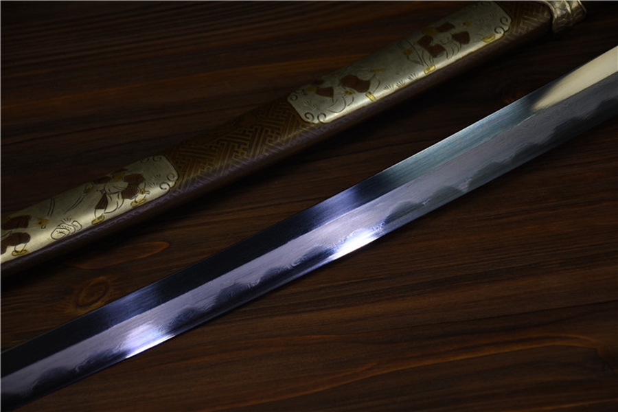 Orient Warrior Katana | 117cm / 46.06inch | Patterned steel - Image 7