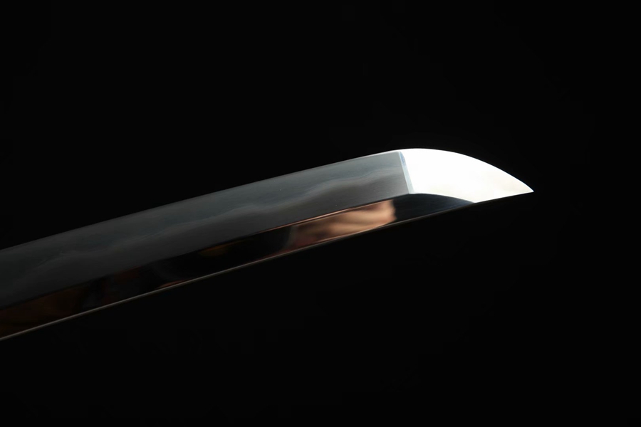 Gilded Silver Katana | 106cm / 41.73inch | Layered steel - Image 11
